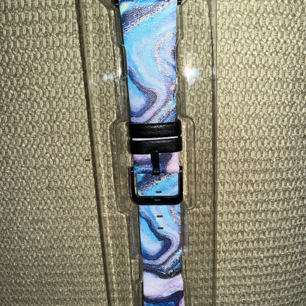 Velvet Caviar Galaxy Glitter Apple Watch Band 38mm/40mm Vegan Leather